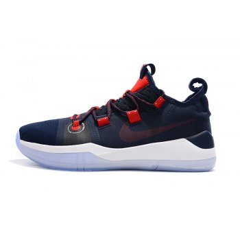 Kobe Bryant Nike Kobe AD Navy Blue Red-White Shoes